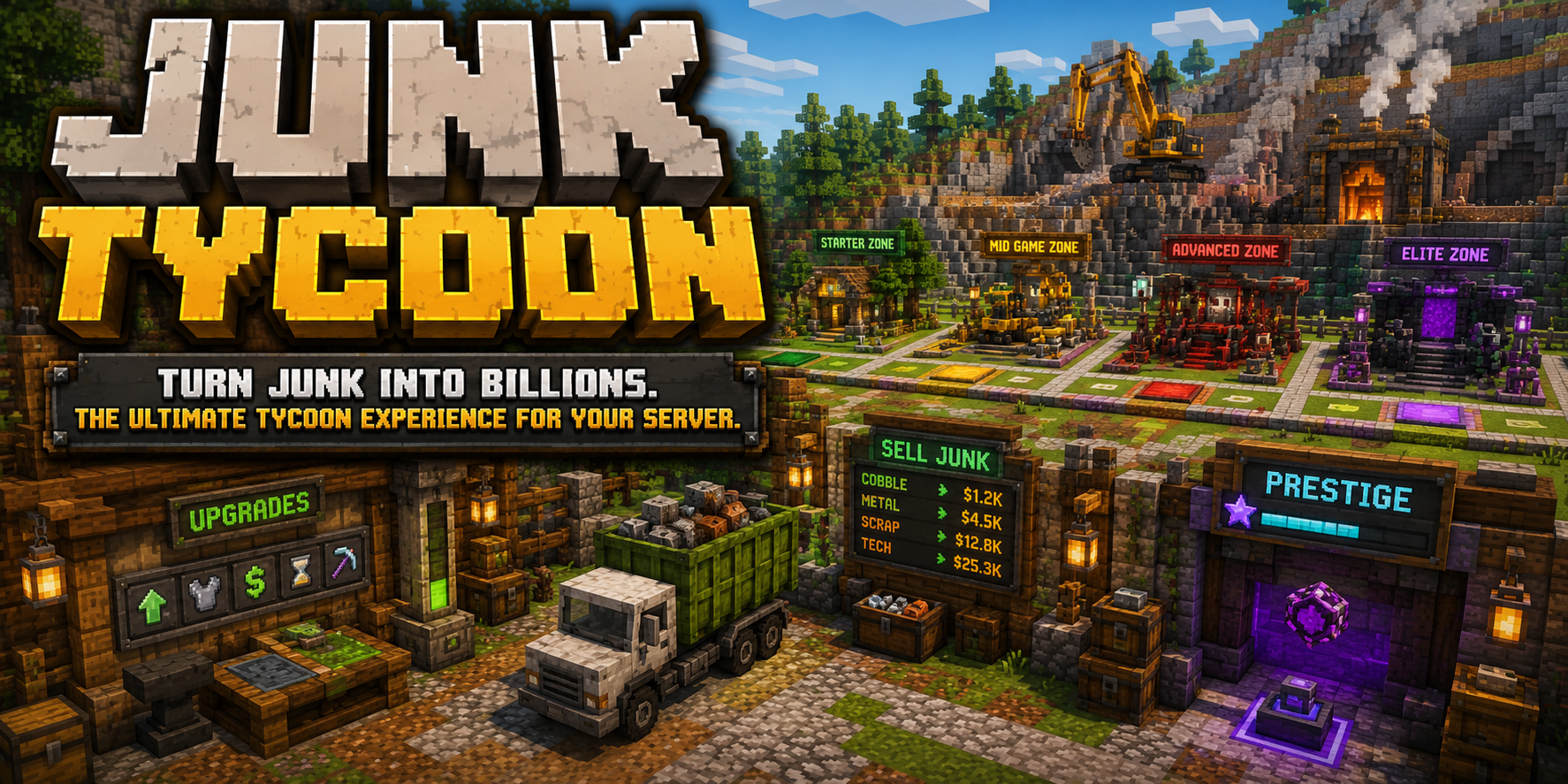JunkTycoon Setup - Progression Game