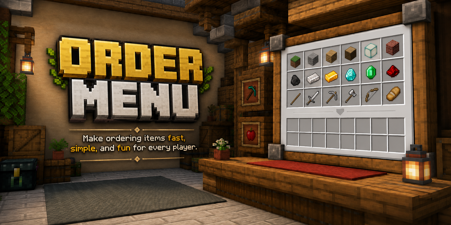 Order Menu - Player Requests